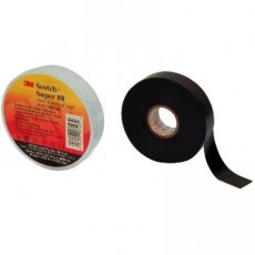 3M 88/19X20BL  88 PVC TAPE 19MMX20M SCOTCH ZWART  EAN: 0051128611814   Op bestelling, geen terugname