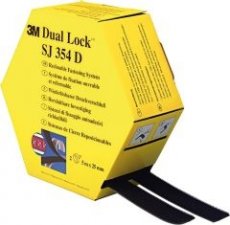 3M SJ3542  TAPE VELCRO 25MMX46MZWART  EAN: 4054596272248   Op bestelling, geen terugname