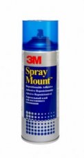 3M SPRAY  Scotch-Weld Spray Mount Transpar 400ml  EAN: 5900422002710   Op bestelling, geen terugname