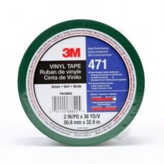 3M 13.09.01.48  Vinyl tape rubber 0,13 groen 50mm x 33m  EAN: 0051115688225   Op bestelling, geen terugname