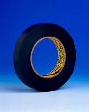 3M 13.09.77.27  Vinyl tape rubber 0,25 zwart schuur en h  EAN: 0021200031519   Op bestelling, geen terugname