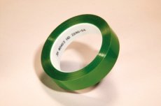 3M 13.87.50.40  8403 Polyester tape rubber 0,06 groen 50  EAN: 0021200614606   Op bestelling, geen terugname