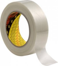 3M 14.00.50.79  Verzeversterkte tapes 19mm x 50m 48/doos  EAN: 8000280442370   Op bestelling, geen terugname