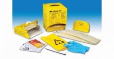 3M 48.20.66.73  Spill kit voor eenmalig gebruik. 1/doos,  EAN: 5010027423848   Op bestelling, geen terugname