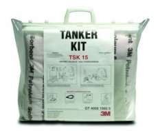 3M 48.20.67.74  Spill kit voor tankwagens, 15l - incl 25  EAN: 5010027423831   Op bestelling, geen terugname