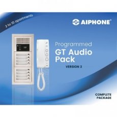 AIPHONE GTBA10F  VOORGEPROGRAMMEERDE PARLOFONIEKIT 10 APP  EAN: 3700596305721   Op bestelling, geen terugname