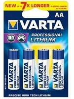 VARTA 6106.301.404  Batterij ULTRA LITHIUM AA 1,5V (4)  EAN: 4008496680511