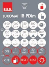 Lux 92200 Luxomat 92200  IR-PDim  EAN: 4007529922000   Op bestelling, geen terugname