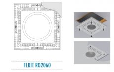 Art Sound FLKITR02060  FLKIT RO2060, Flush mount kit voor RO206  EAN: 5420020104994   Op bestelling, geen terugname