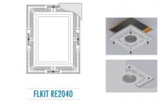 Art FLKITRE2040 Art Sound FLKITRE2040  FLKIT RE2040, Flush mount kit voor RE204  EAN: 5420020105021   Op bestelling, geen terugname