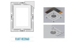 Art Sound FLKITRE2060  FLKIT RE2060, Flush mount kit voor RE206  EAN: 5420020105038   Op bestelling, geen terugname