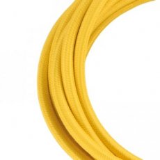 BAI 142552 BAILEY 142552  Textile Cable 2C Yellow 50M Roll  EAN: 8714681425527   Op bestelling, geen terugname