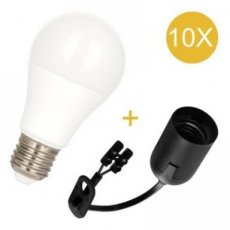 BAILEY 143099  Combi 10x socket + 10x LED lamp 2700K  EAN: 8714681430996