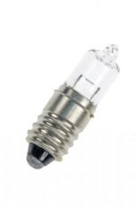 BAILEY HE0280850  E10 Halogen 2.8V 850mA 2.4W  EAN: 8714681074701   Op bestelling, geen terugname