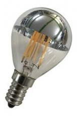 BAILEY 80100038363  LED Fil. G45 E14 240V 2W 2700K TM Silver  EAN: 8714681383636   Op bestelling, geen terugname