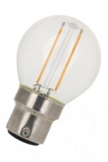 BAILEY 80100038374  LED Filament G45 B22d 130V 2W 2700K  EAN: 8714681383742   Op bestelling, geen terugname