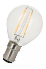 BAILEY 80100038388  LED Filament G45 Ba15d 240V 2W 2700K  EAN: 8714681383889   Op bestelling, geen terugname