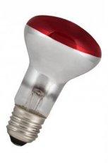 BAILEY 80100038662  LED Filament R63 E27 240V 4W rood  EAN: 8714681386620   Op bestelling, geen terugname