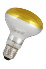 BAILEY 80100038667  LED Filament R80 E27 240V 4W geel  EAN: 8714681386675   Op bestelling, geen terugname