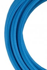 BAILEY 139681  Textielsnoer 2C blauw 3m  EAN: 8714681396810   Op bestelling, geen terugname