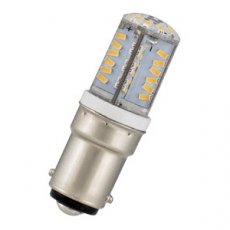 BAILEY 80100040583  LED Ba15d T15X54 24-28V AC/DC 2.3W WW  EAN: 8714681405833   Op bestelling, geen terugname