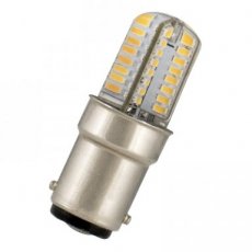 BAILEY 80100041230  LED Ba15d T15X45 12V AC/DC 1.8W WW  EAN: 8714681412305   Op bestelling, geen terugname