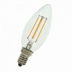 BAILEY 80100041657  LED fil C35 E14 240V 4W 2700K CL dim  EAN: 8714681416570   Op bestelling, geen terugname