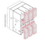 ABB 1SDA038062R1  Kit fixed CB RH to F 3p E1  EAN: 8015644380625   Op bestelling, geen terugname