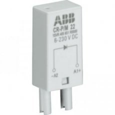 ABB 1SVR405652R0000  CR-P/M 42, diode and LED red, 6...24VDC,  EAN: 4013614528712   Op bestelling, geen terugname