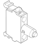 ABB 1SFA611621R1071  MLBL-07R Lampblok met LED rood 230VAC  EAN: 7320500544860   Op bestelling, geen terugname