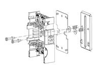 ABB 1SEP407897R0001  XLP00 Snap voor dubbele DIN rail  EAN: 7025840014706   Op bestelling, geen terugname