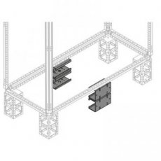 ABB 1STQ007209A0000  Galvanized sheet intermediate , 4 pieces  EAN: 8015646780959   Op bestelling, geen terugname