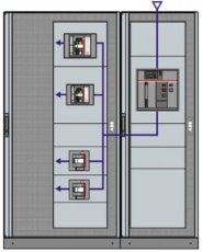 ABB 1STQ007465A0000  Blind flat panel, H50mm W400mm  EAN: 8015646785121   Op bestelling, geen terugname