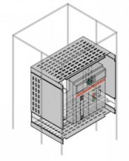 ABB 1STQ009057A0000  Segregation, for Emax E2.2 fixed H600mm  EAN: 8015646793065   Op bestelling, geen terugname