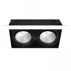 INDIGO D0235NW30  IZA LED 2x26W 2x2400lm 4000K 30? mat wit  EAN: 5411373328960   Op bestelling, geen terugname