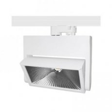 INDIGO TR124NW30  Flash LED 40W 4100lm 4000K 3F track wit  EAN: 5411373333551   Op bestelling, geen terugname