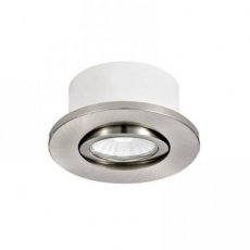 INDIGO D036121  Bora rdx 7W 55? IP65 DIM nickel satijn  EAN: 5411373353801   Op bestelling, geen terugname