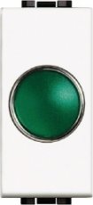 BTICINO N4371V  Verklikker groen  EAN: 8012199030524   Op bestelling, geen terugname