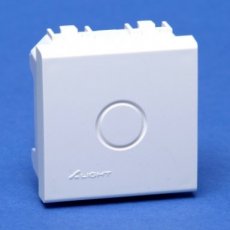 BTICINO N4951  Blinde knop 2 modules wit  EAN: 8012199051017