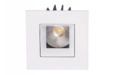 UNI-BRIGHT TR9W30SW  TREND LED DOWNLIGHT SQUARE WIT- 9W / 560  EAN: 5420078403285   Op bestelling, geen terugname