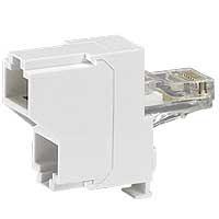 LEGRAND 32746  ONTDUB.RJ45.2TEL.RJ12  EAN: 3245060327460   Op bestelling, geen terugname