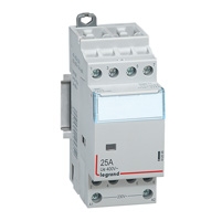 LEGRAND 412533  Contactor 25A-4P-230V-AUTO-2NO/2NG  EAN: 3245064125338   Op bestelling, geen terugname