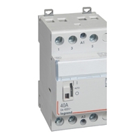 LEGRAND 412549  Contactor 40A-3P-230V-MAN-3NO  EAN: 3245064125499   Op bestelling, geen terugname