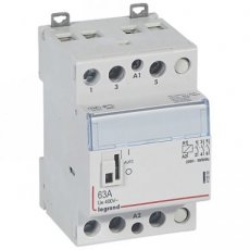 LEGRAND 412550  Contactor 63A-3P-230V-MAN-3NO  EAN: 3245064125505   Op bestelling, geen terugname