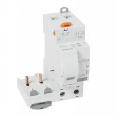 LEGRAND 410402  Diff blok DX? 2P 30mA 63A AC 2 mod  EAN: 3245064104029   Op bestelling, geen terugname