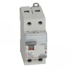 LEGRAND 411554  Diff schak DX? 2P 30mA 25A  EAN: 3245064115544   Op bestelling, geen terugname