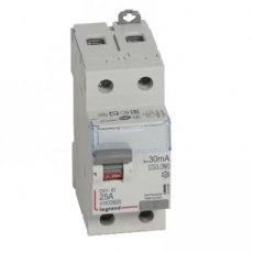 LEGRAND 411590  Diff schak DX? 2P 30mA 25A  EAN: 3245064115902   Op bestelling, geen terugname