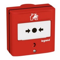 LEGRAND 138069  Manuele bediening opbouw rood  EAN: 3414970520531