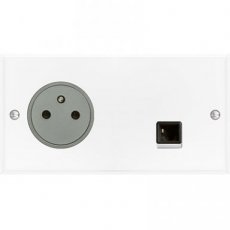 LEGRAND AR67038  ART ctdoos 2P+A + RJ45 FTP  EAN: 0000000000000   Op bestelling, geen terugname