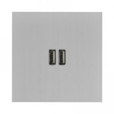 LEGRAND AR67422  ART dubbele oplader USB  EAN: 0000000000000   Op bestelling, geen terugname